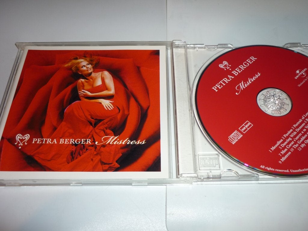 Petra Berger - Mistress CD - Pop / Schlager, Inclusief doosje, Ophalen of Verzenden, Zo goed als nieuw, Pop