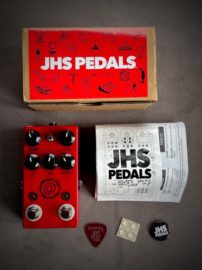 JHS Pedals AT+ in mint conditie, Ophalen of Verzenden, Zo goed als nieuw, Distortion, Overdrive of Fuzz