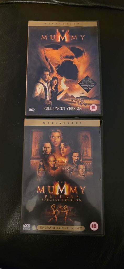 The Mummy & The Mummy Returns DVD Boxset, Gebruikt, Boxset, Actiethriller, Ophalen of Verzenden