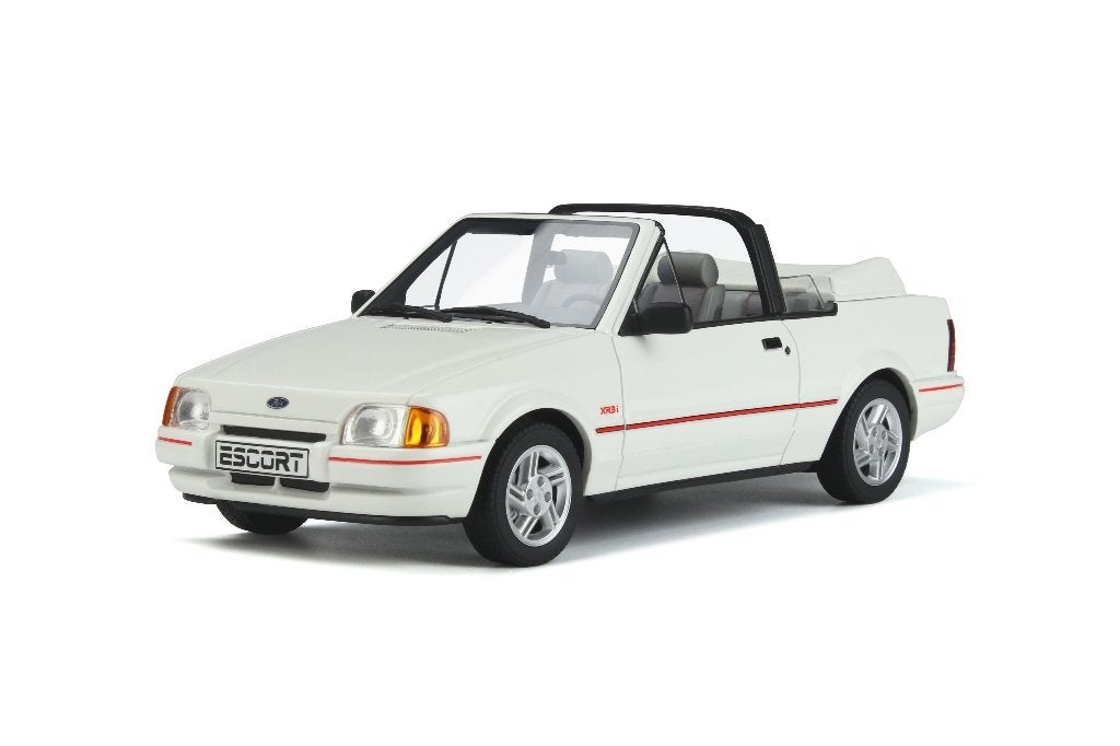 Ford Escort 1.6 XR3i Cabriolet Diamant Wit OttoMobile OT398, OttOMobile, Auto, Z Models 2 rue de l'Ecusson sales@solido.com, Z Models 2 rue de l'Ecusson sales@solido.com