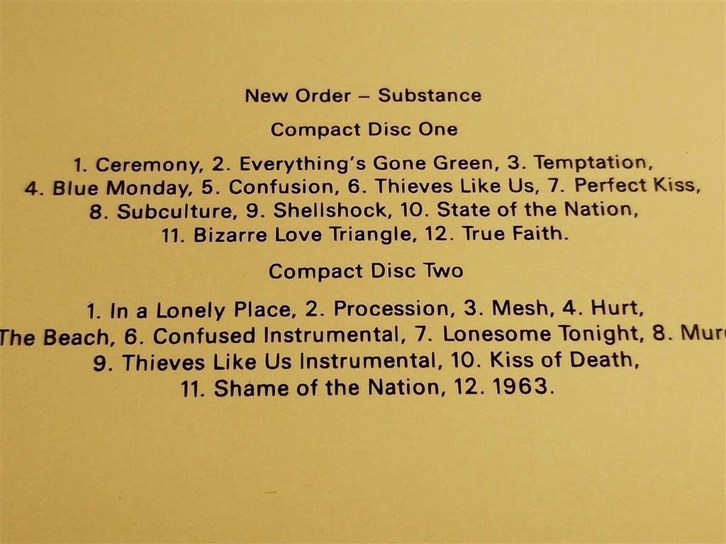 New Order ‎– Substance [2 CD], Ophalen of Verzenden, Zo goed als nieuw, New wave