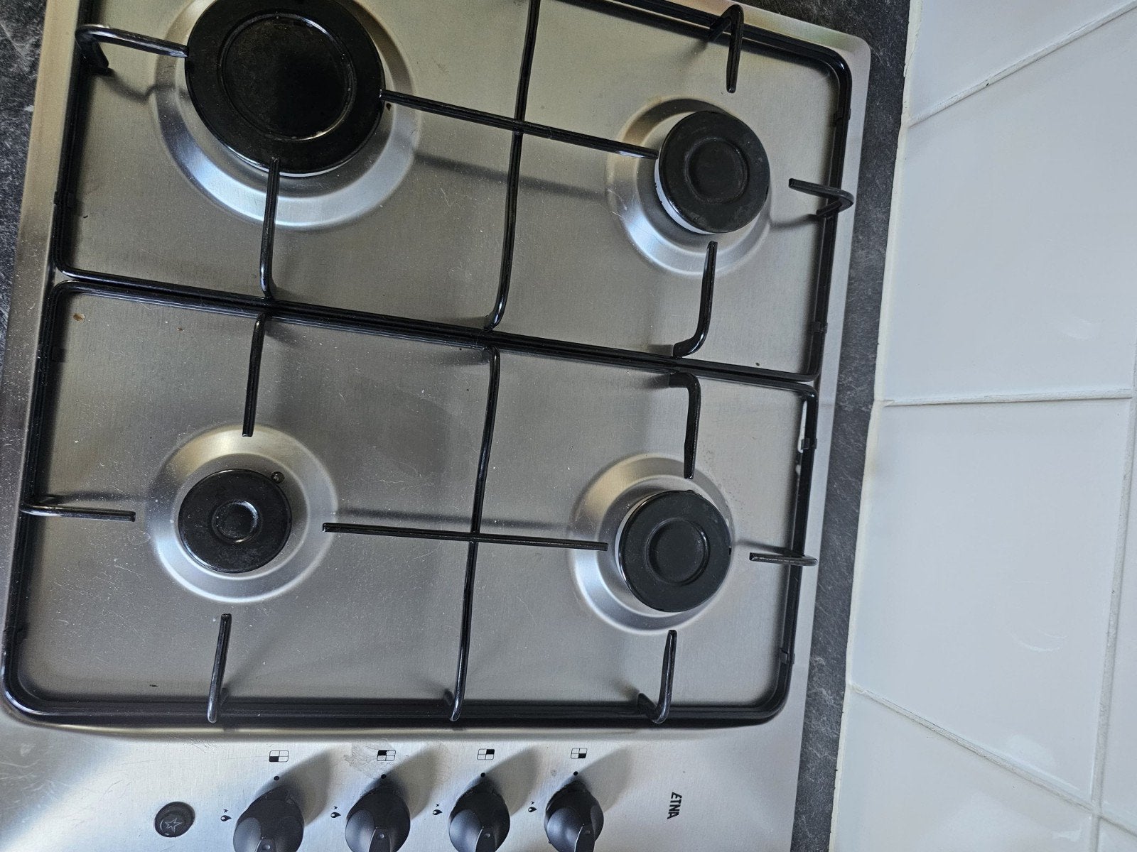 Etna gasfornuis - Zeer goede staat, compleet met toebehoren, Witgoed en Apparatuur, Ophalen, 60 cm of meer, 4 kookzones, Zo goed als nieuw