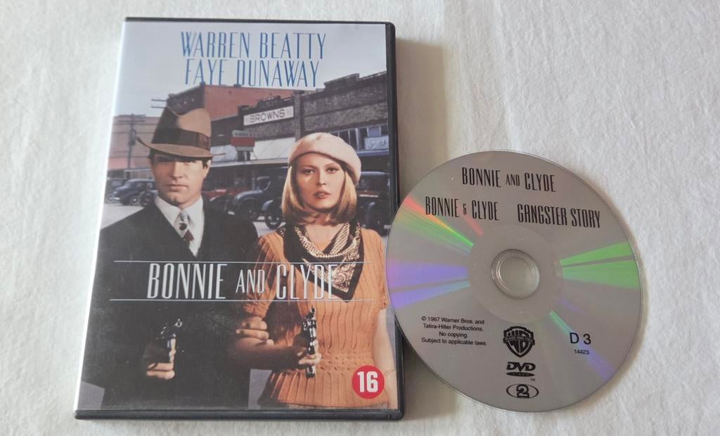 Bonnie And Clyde Dvd Classic, Alle leeftijden, Ophalen of Verzenden, 1980 tot heden, Zo goed als nieuw