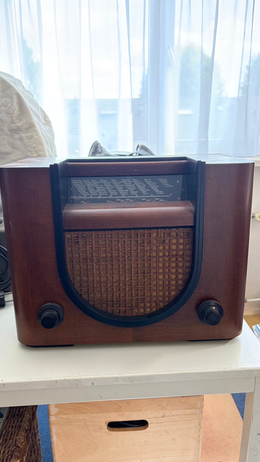 Telefunken buizenradio, Audio, Tv en Foto, Ophalen