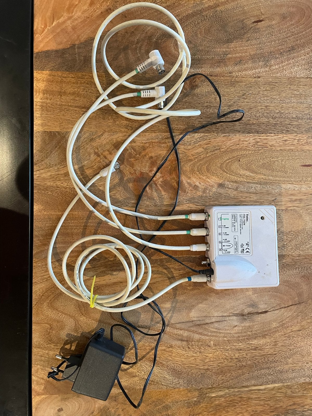 Tratec FRA-752/N in-huis versterker voor radio/tv en digital, Ophalen of Verzenden, Gebruikt