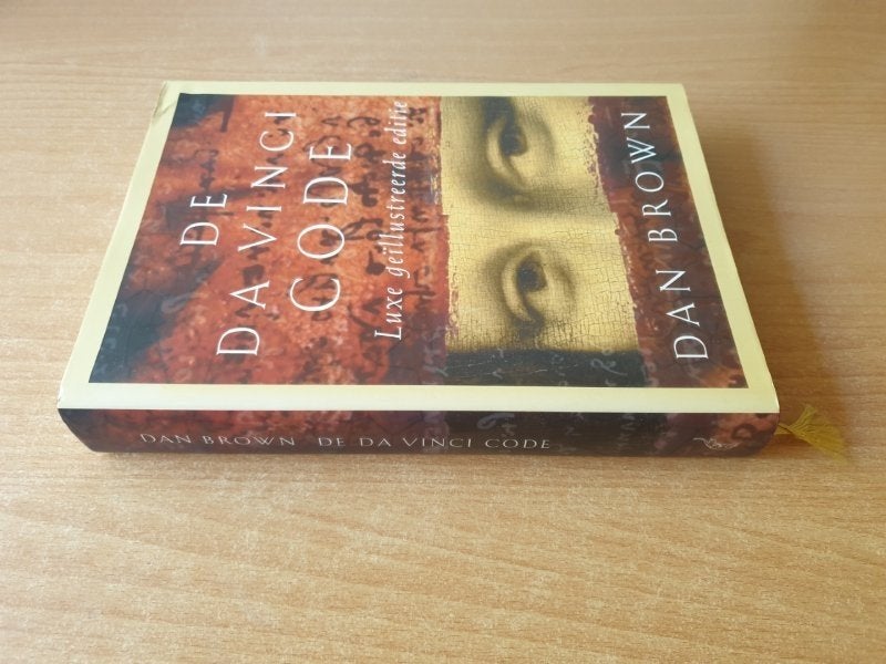 Dan Brown - Da Vinci Code (HC + omslag, Ned, illustraties), Boeken, Verzenden, Gelezen, Dan Brown