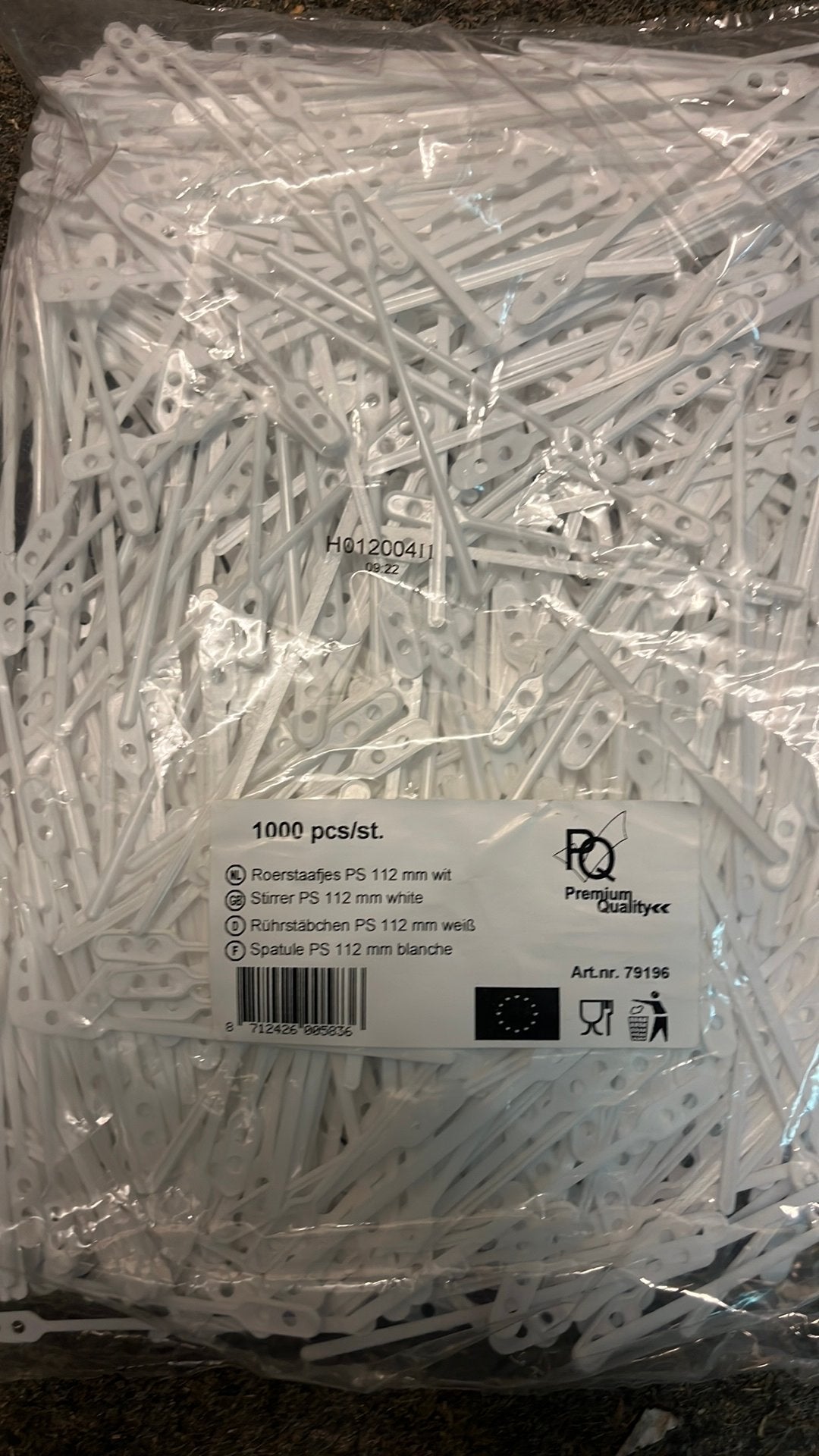 Plastic roerstaafjes., Ophalen of Verzenden, Overige typen, Overige