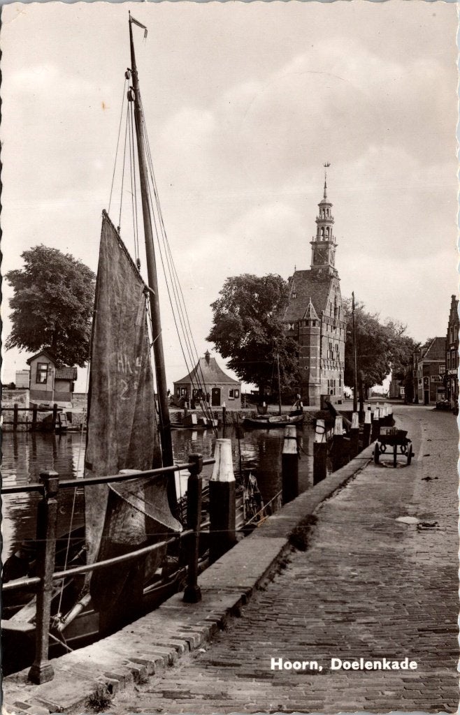 Hoorn - 12 oude ansichtkaarten IV, Verzenden, 1960 tot 1980, Gelopen, Noord-Holland
