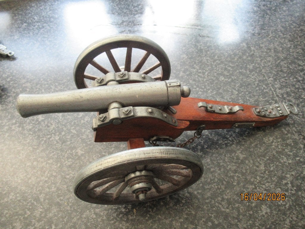 KANON- NAPOLEONTISCHE TIJD -HOUT EN METAAL-DAHLGREN, Ophalen of Verzenden