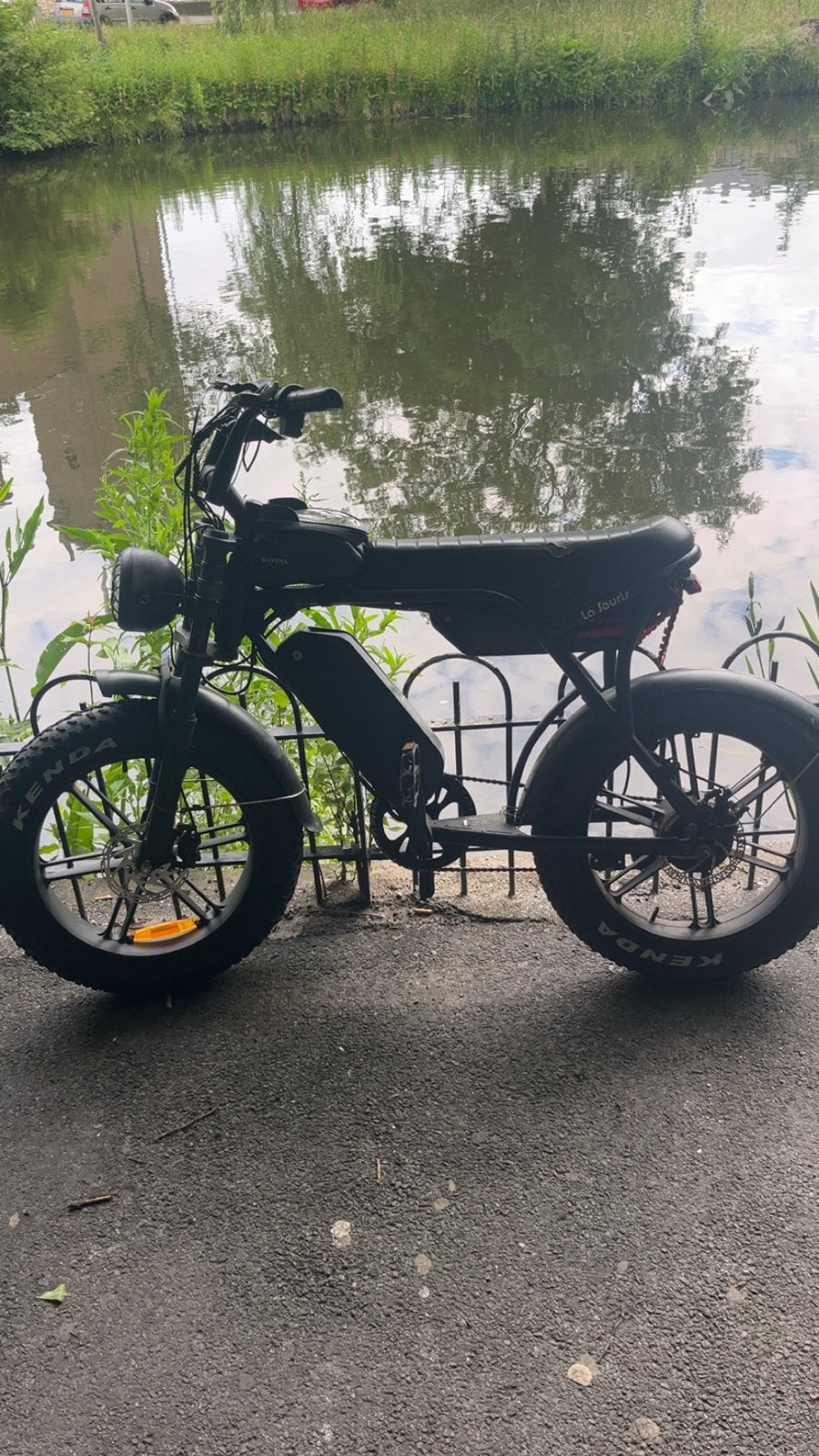 Fatbike v8 met dubbele accu, 2 laders en hydraulische remmen, Ophalen, Gebruikt
