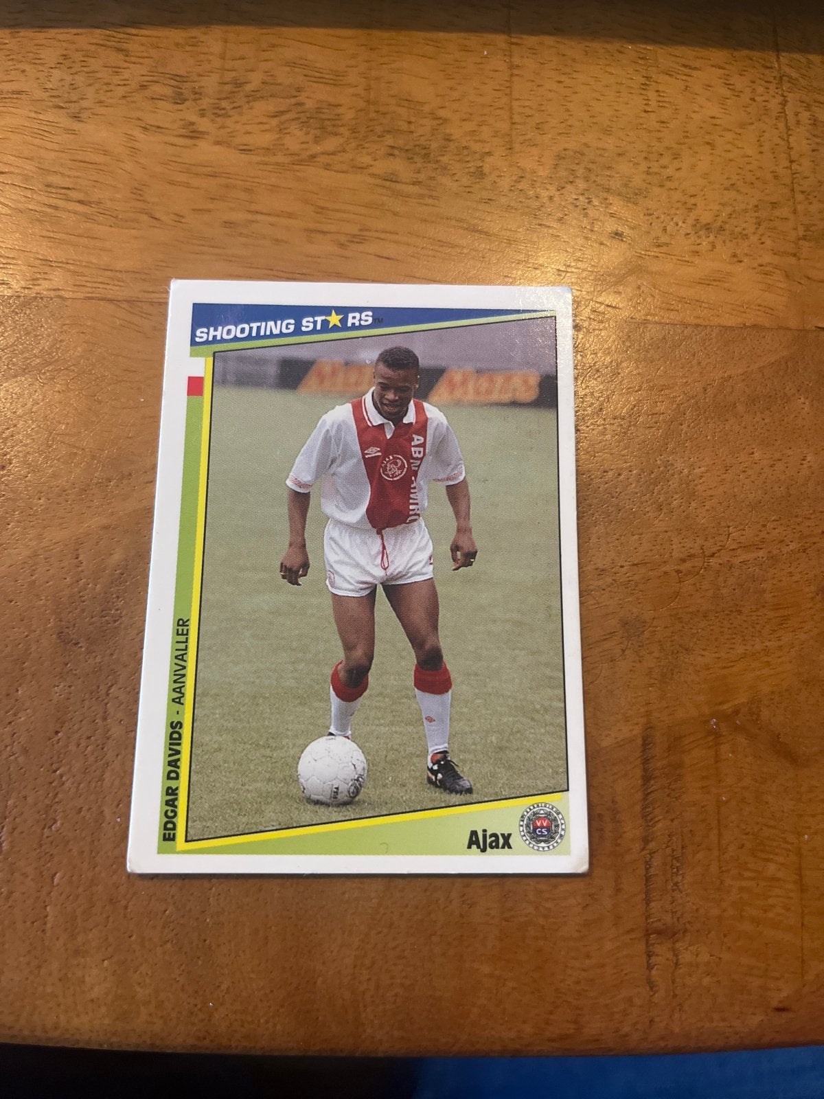 Edgar Davids Ajax Shooting Stars Spelerskaart, Spelerskaart, Shooting Stars, Shooting Stars, Ophalen of Verzenden