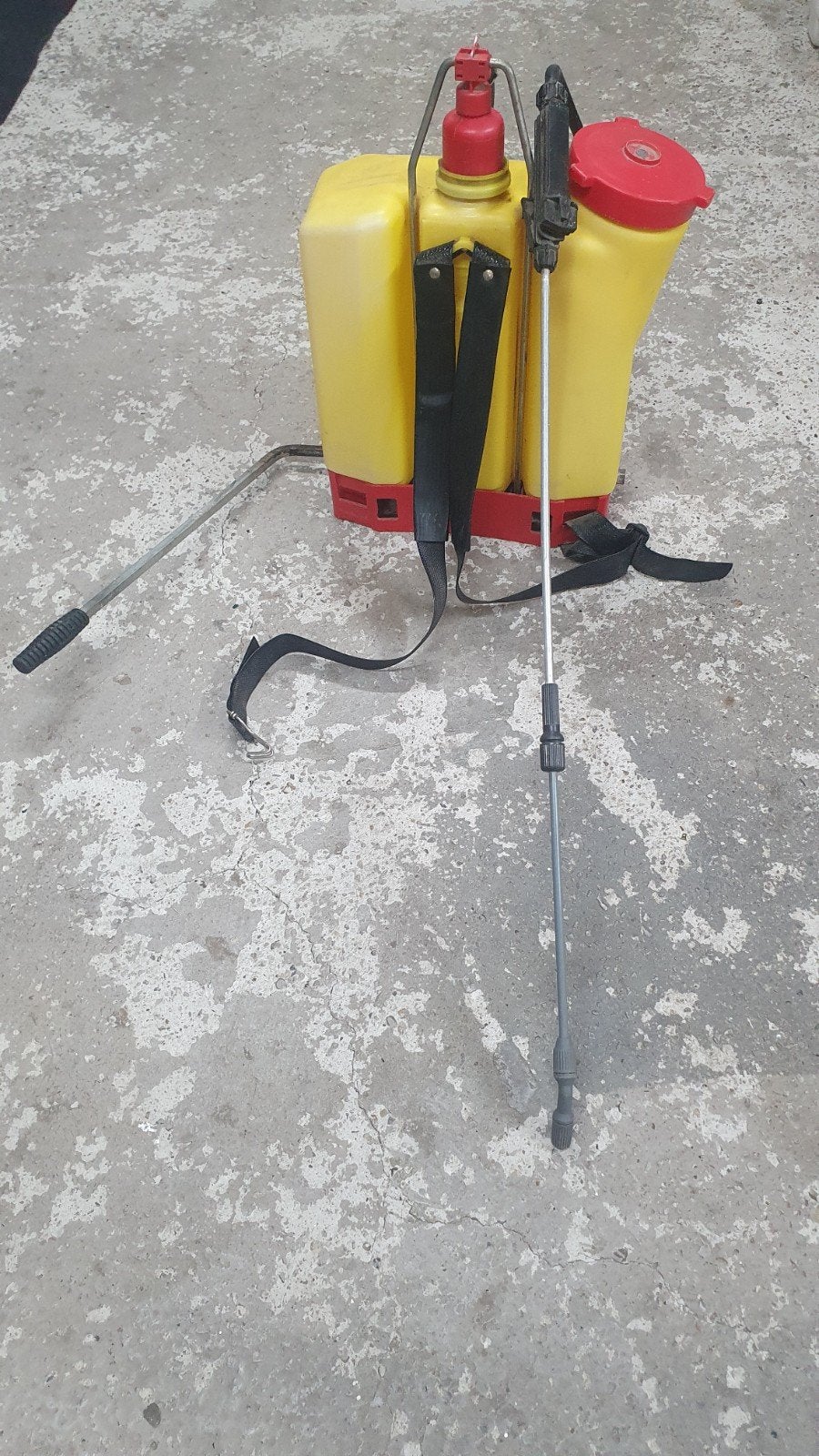 Goed werkende rug vernevelspuit 15 ltr ., Ophalen, Gebruikt, Onkruidbestrijding