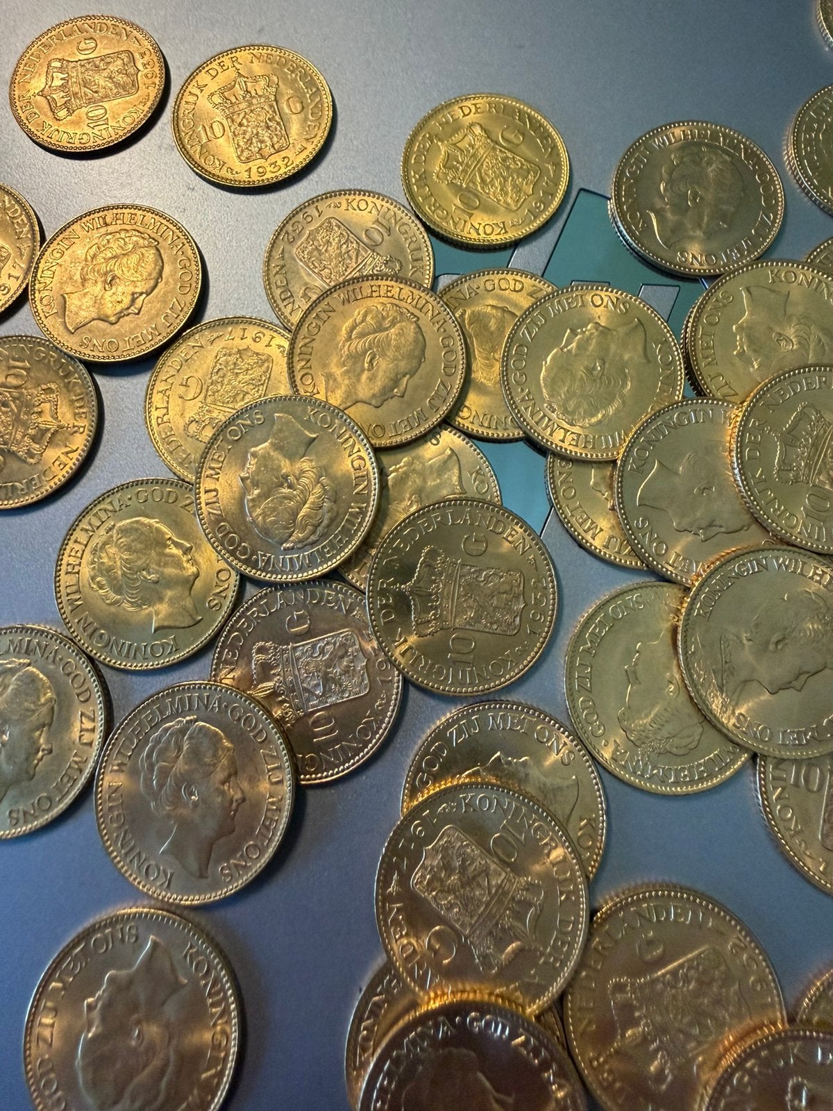 Div gouden tientjes wilhelmina, Koningin Wilhelmina, Losse munt, 10 gulden, Goud