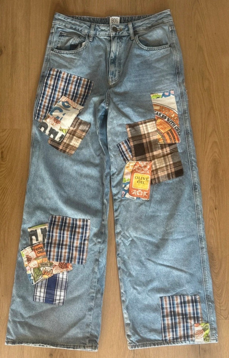 Spijkerbroek van Urban Outfitters, mt 30/32, Verzenden, Zo goed als nieuw, Blauw, W30 - W32 (confectie 38/40)