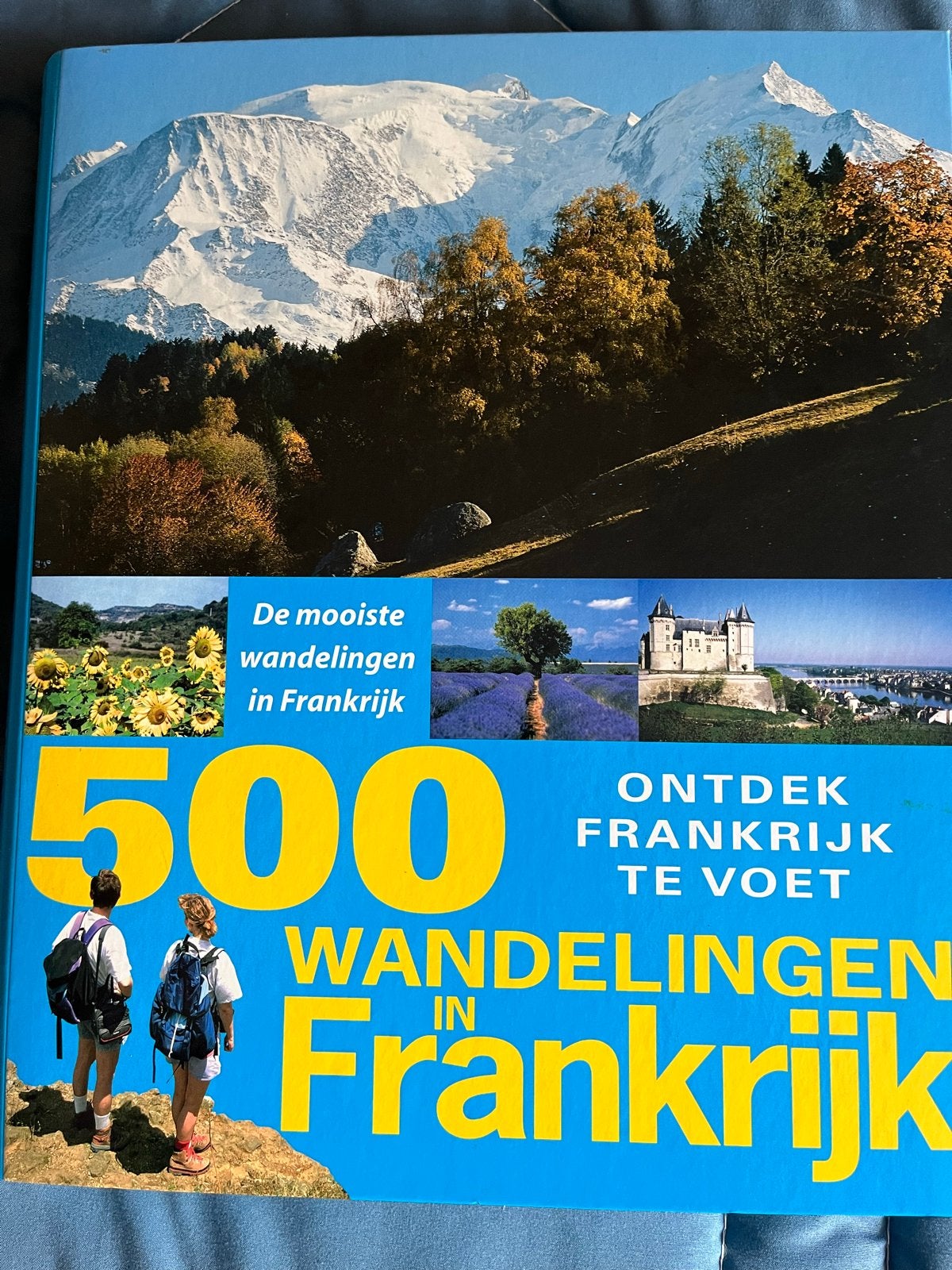 500 Wandelingen in Frankrijk - Ontdek Frankrijk te voet, Fiets- of Wandelgids, Europa, Zo goed als nieuw, Ophalen
