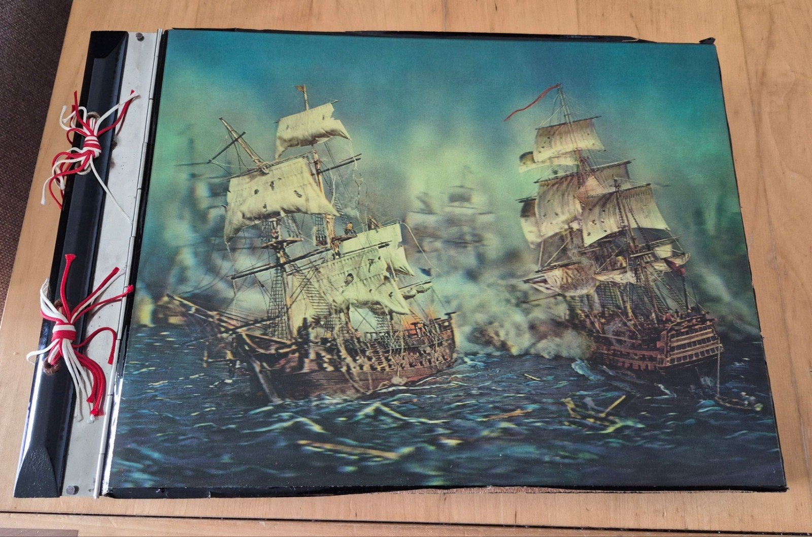 Vintage fotoalbum met speeldoos, Ophalen of Verzenden