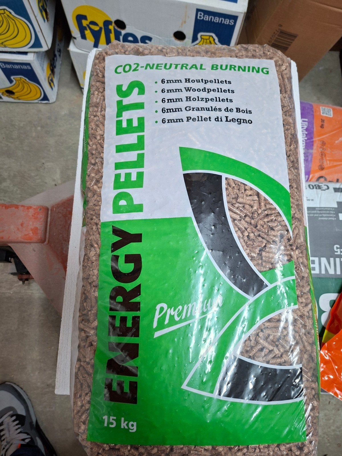 Premium Energy Pellets - CO2-neutraal branden, Minder dan 3 m³, Ophalen, Overige houtsoorten, Blokken