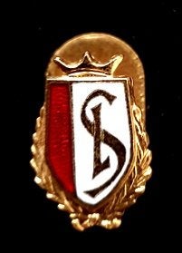 Standard Luik- voetbal knoop-speld, Verzenden, Nieuw, Sport, Speldje of Pin