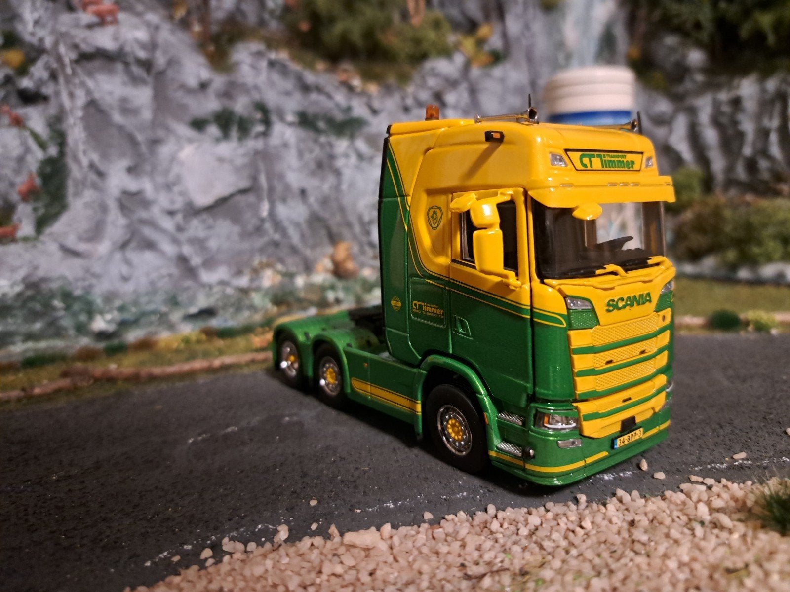 IMC Scania Timmer Transport, Ophalen of Verzenden, Nieuw, Bus of Vrachtwagen, Tekno