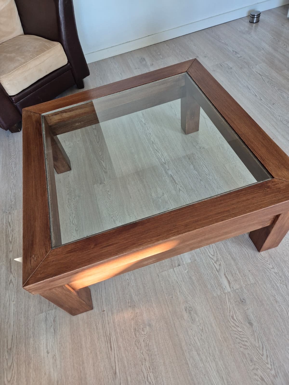 GRATIS OP TE HALEN - Salontafel - LAATSTE KANS, Ophalen, Gebruikt, Vierkant, 50 tot 100 cm