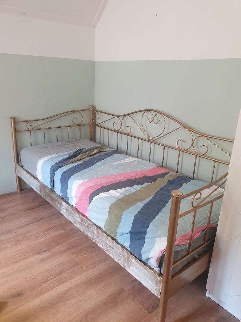 meiden bed, Ophalen, Gebruikt, 180 cm of meer, 85 tot 100 cm