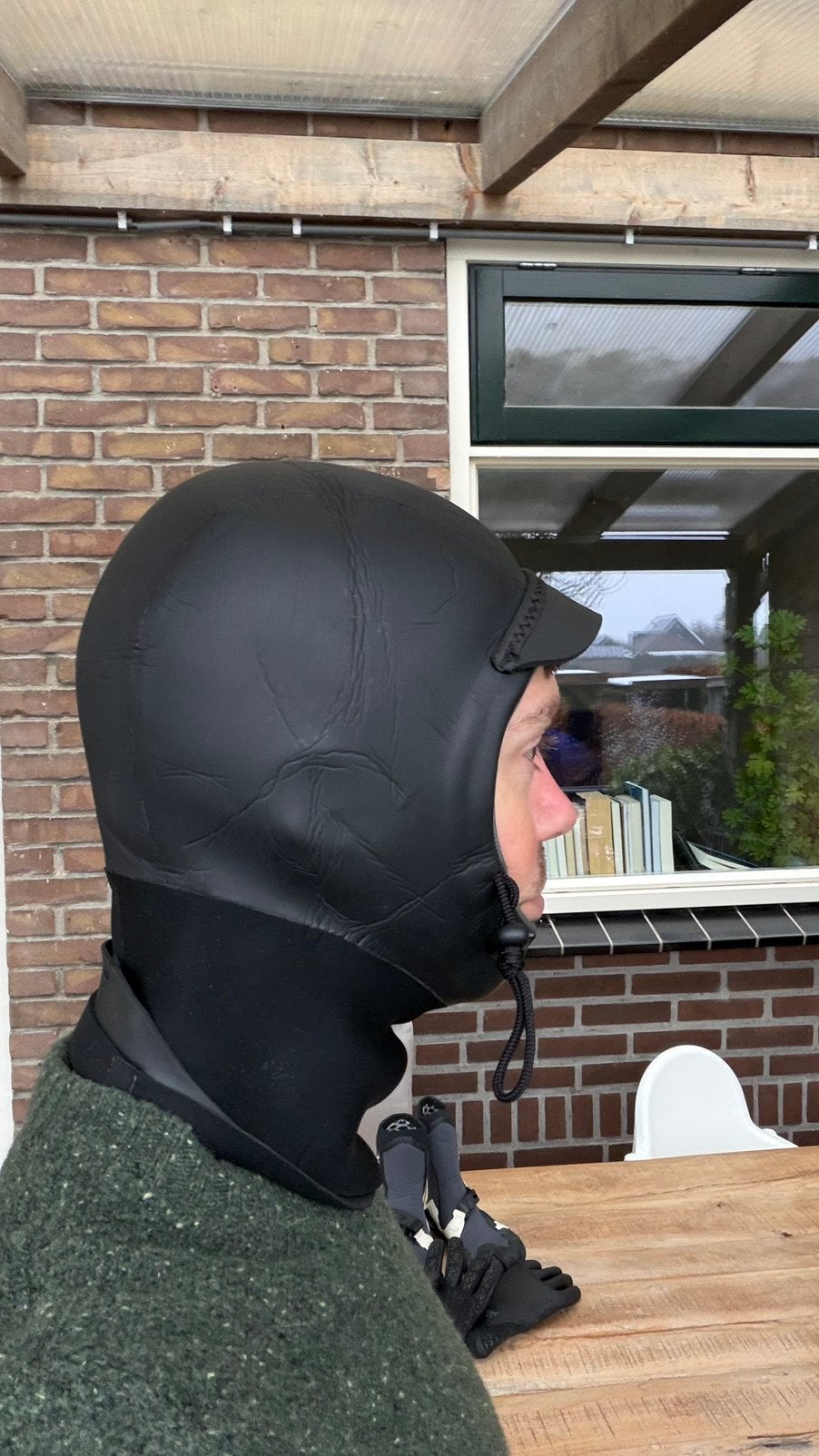 Xcel Drylock surf hood, Ophalen of Verzenden, Zo goed als nieuw