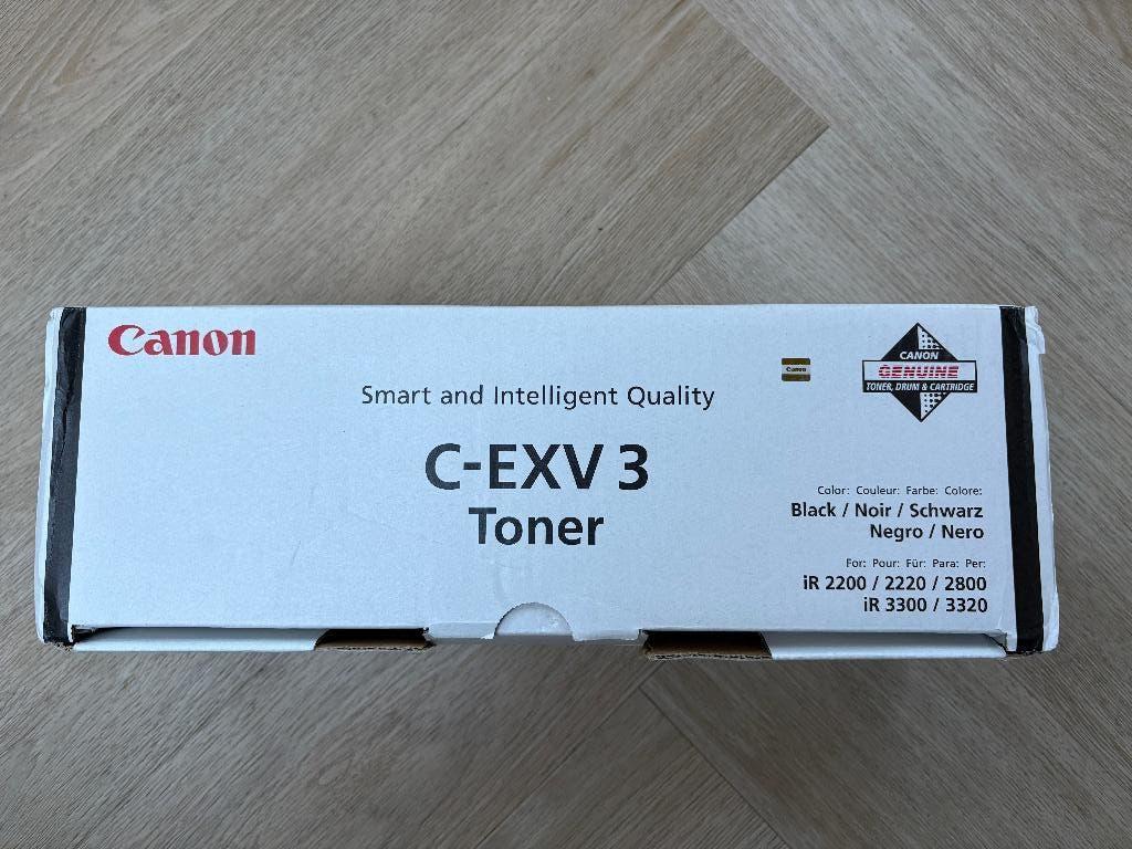 Nieuwe originele toner Canon C-EXV 3 toner zwart, Computers en Software, Printerbenodigdheden, Ophalen of Verzenden, Nieuw, Toner