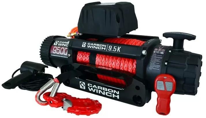 Carbon Winch 9.5K lier, Ophalen, Nieuw, Elektrisch