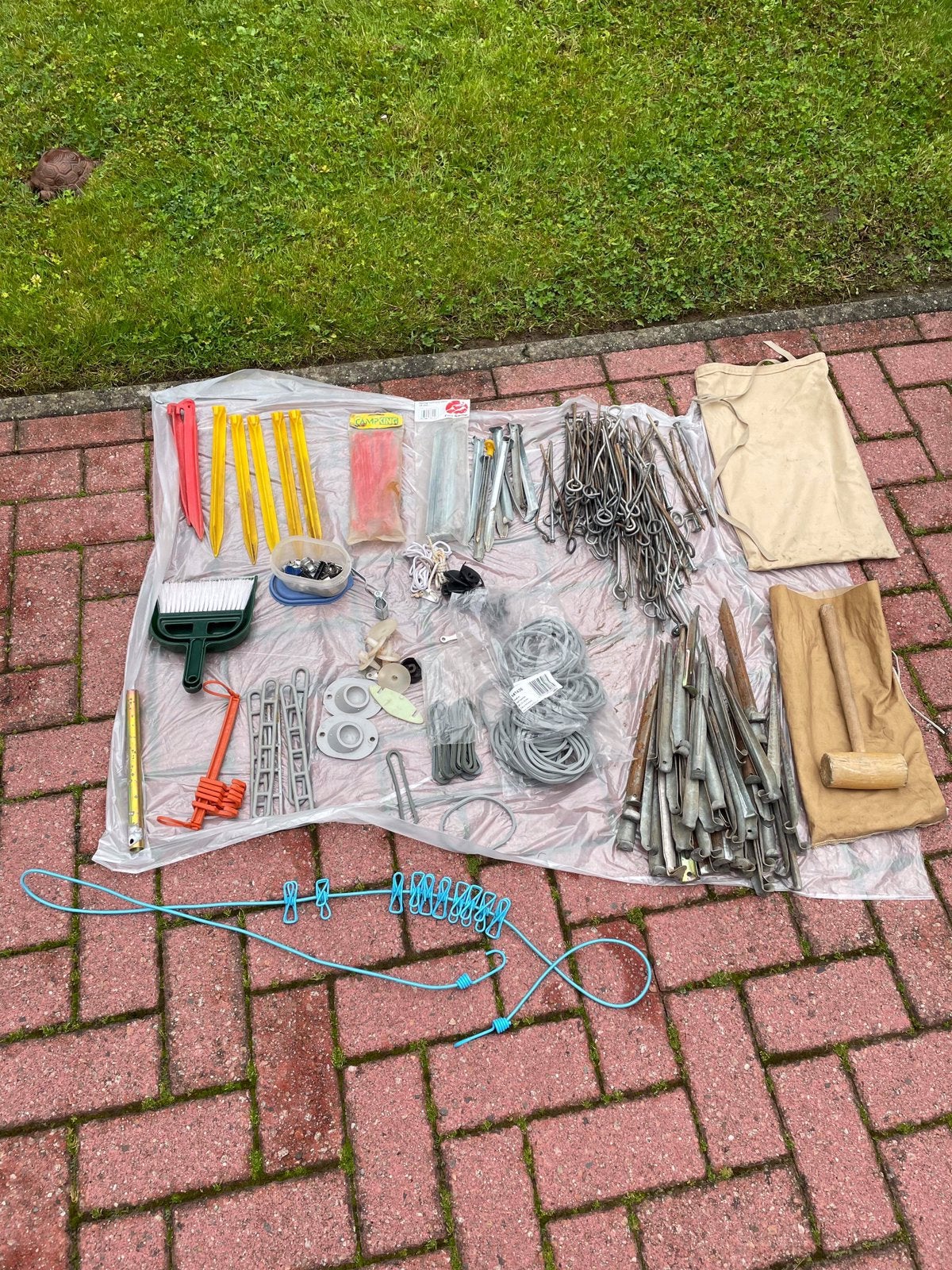 Tentaccessoires haringen, rotspennen, en nog meer, Ophalen of Verzenden, Gebruikt