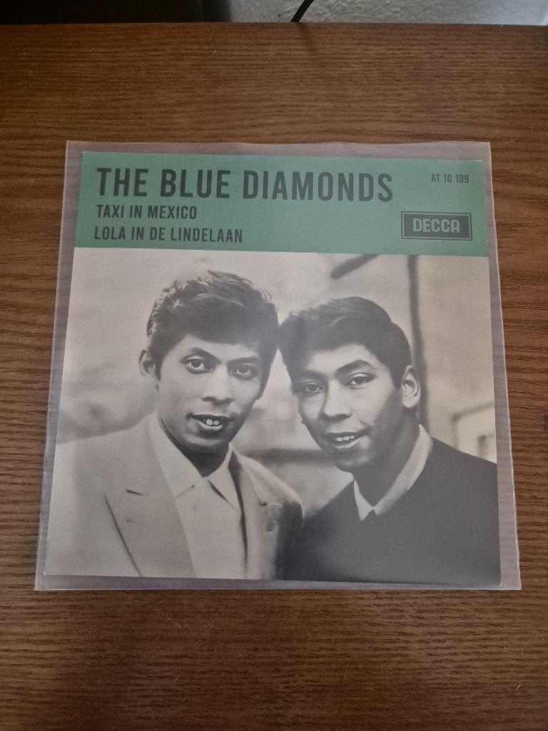 The Blue Diamonds, Cd's en Dvd's, Ophalen of Verzenden, Zo goed als nieuw, 7 inch, Levenslied of Smartlap