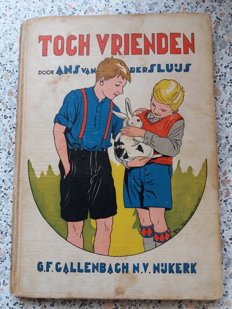 "Toch Vrienden", geschreven door : Ans van der Sluijs., Gelezen, Ans van der Sluijs., Non-fictie, Ophalen of Verzenden