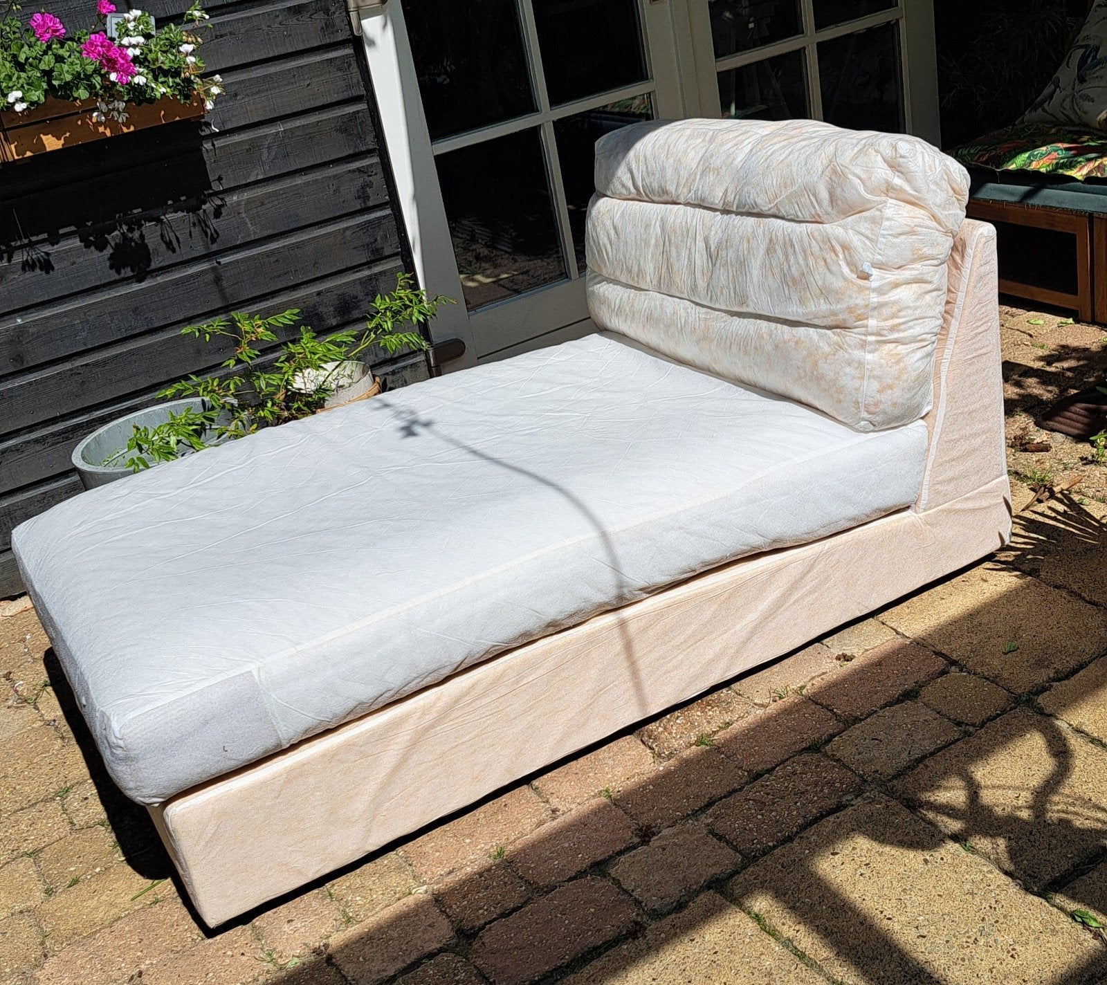 Chaise loungue Ikea, Ophalen, 125 tot 150 cm, Zo goed als nieuw, Minder dan 150 cm