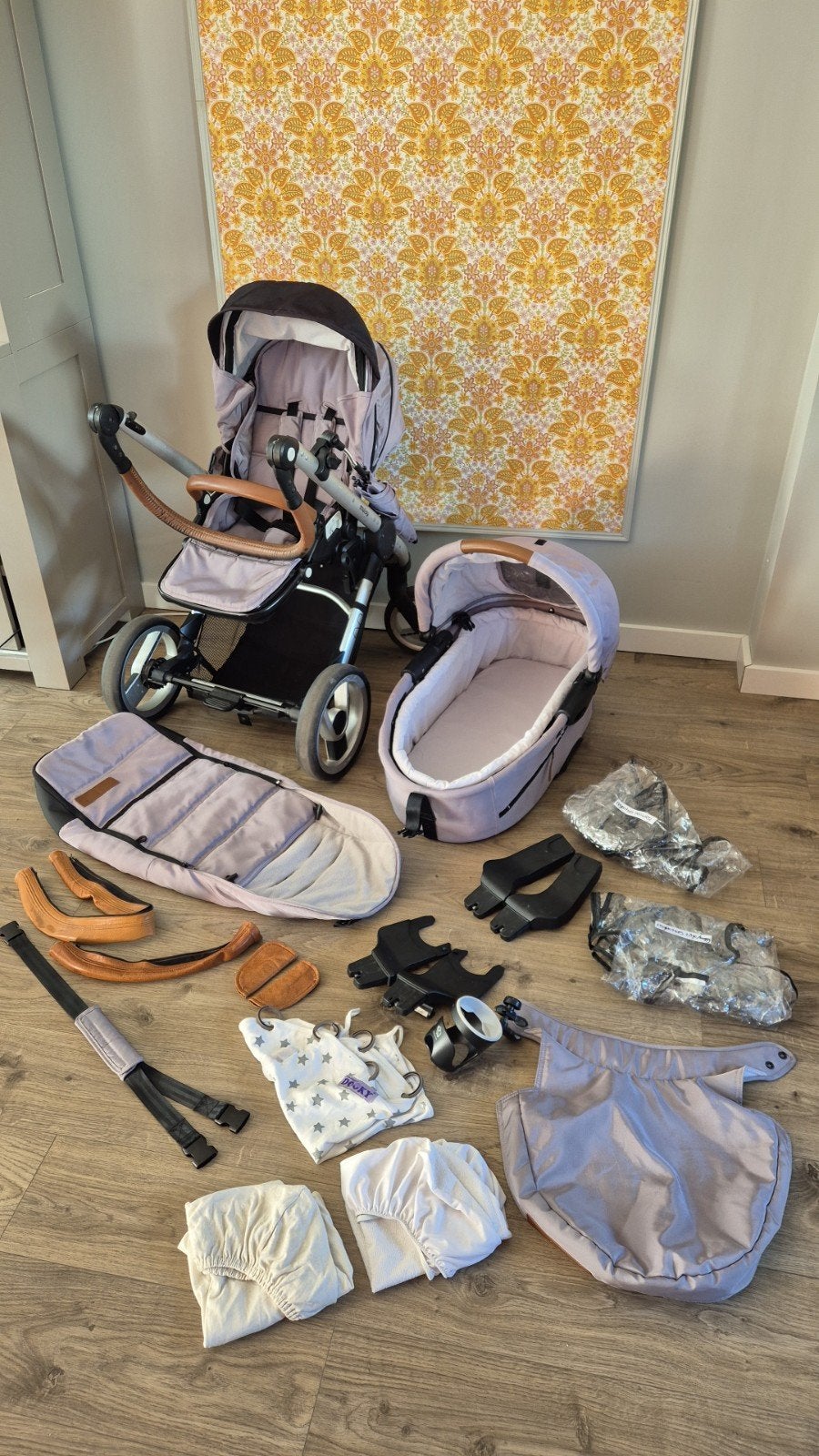 Complete Mutsy Evo kinderwagen set Urban Nomad Light Grey, Kinderen en Baby's, Ophalen, Gebruikt, Mutsy