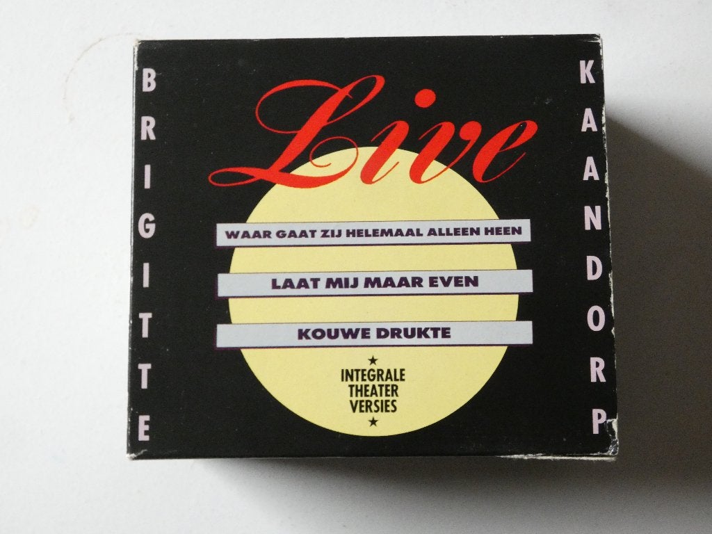 Brigitte Kaandorp - Live 5cd boxset, Verzenden, Gebruikt