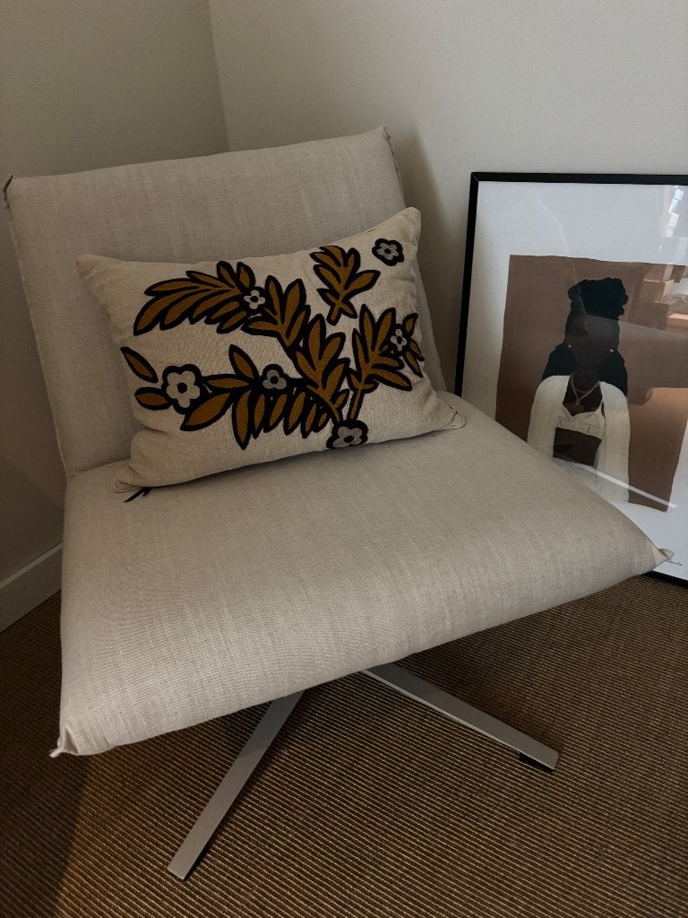Draaistoel van Studio 085, Ophalen, Minder dan 75 cm, Zo goed als nieuw, Stof