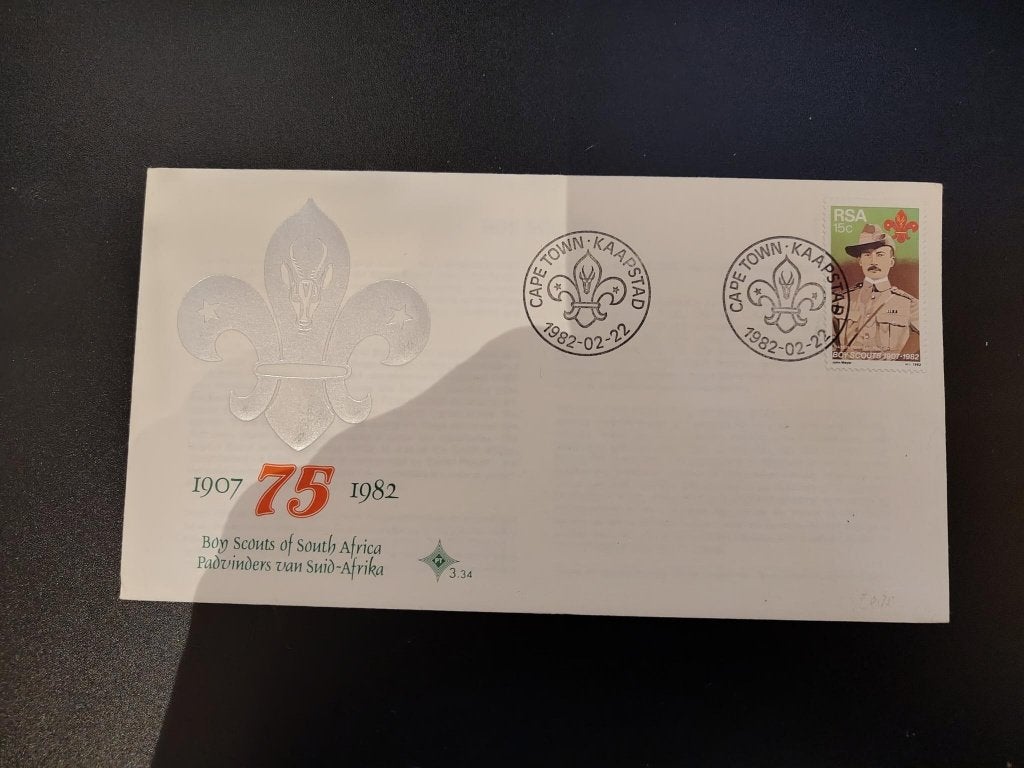 1982 Zuid Afrika FDC scouting padvinderij (postfris), Verzenden, Postfris, Overige thema's