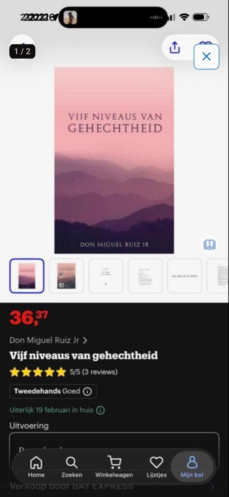 Vijf niveaus van gehechtheid - Don Miguel Ruiz Jr, Ophalen of Verzenden, Gelezen, Spiritualiteit algemeen, Achtergrond en Informatie