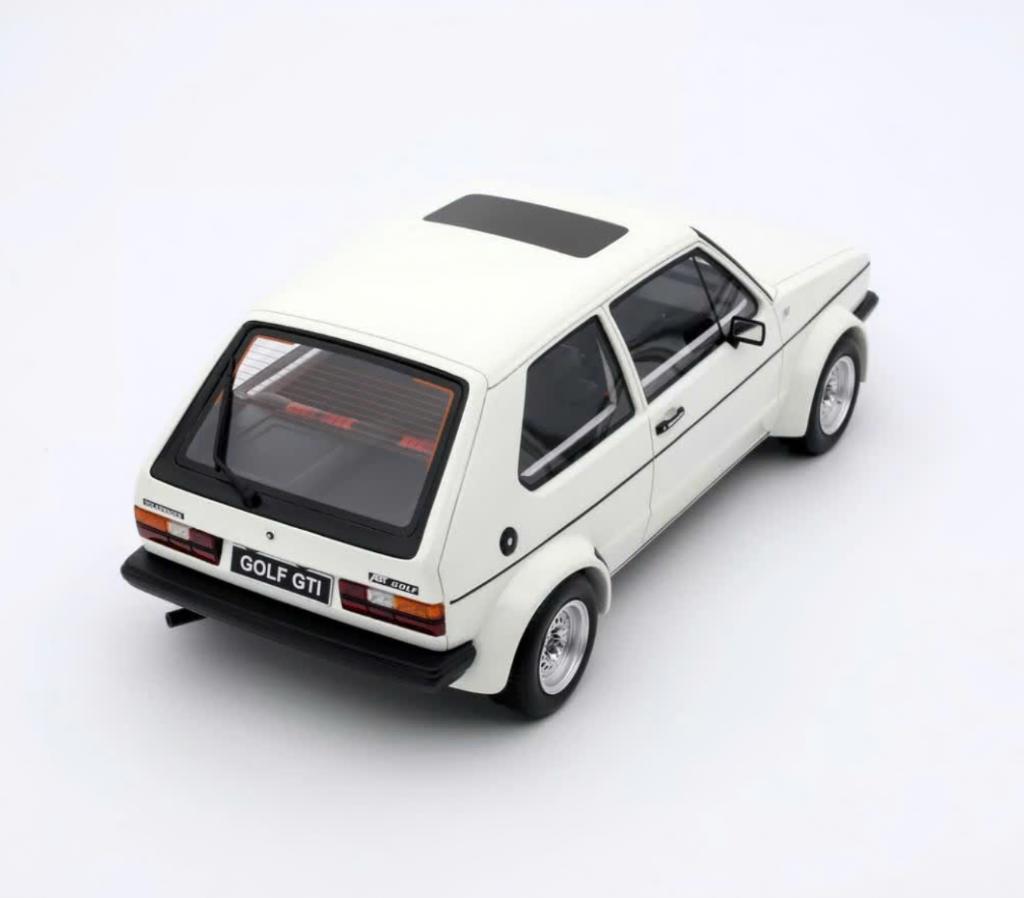 VOLKSWAGEN GOLF GTI MK1 ABT WIT 1982 OTTO MOBILE 1/18 OT1014, Verzenden, Nieuw, Auto, OttOMobile