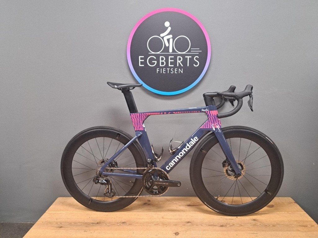 Cannondale SystemSix Dura Ace 2022 Blue/ Pink 56cm L 2022, Overige merken, Gebruikt, -, - 0
-, NL