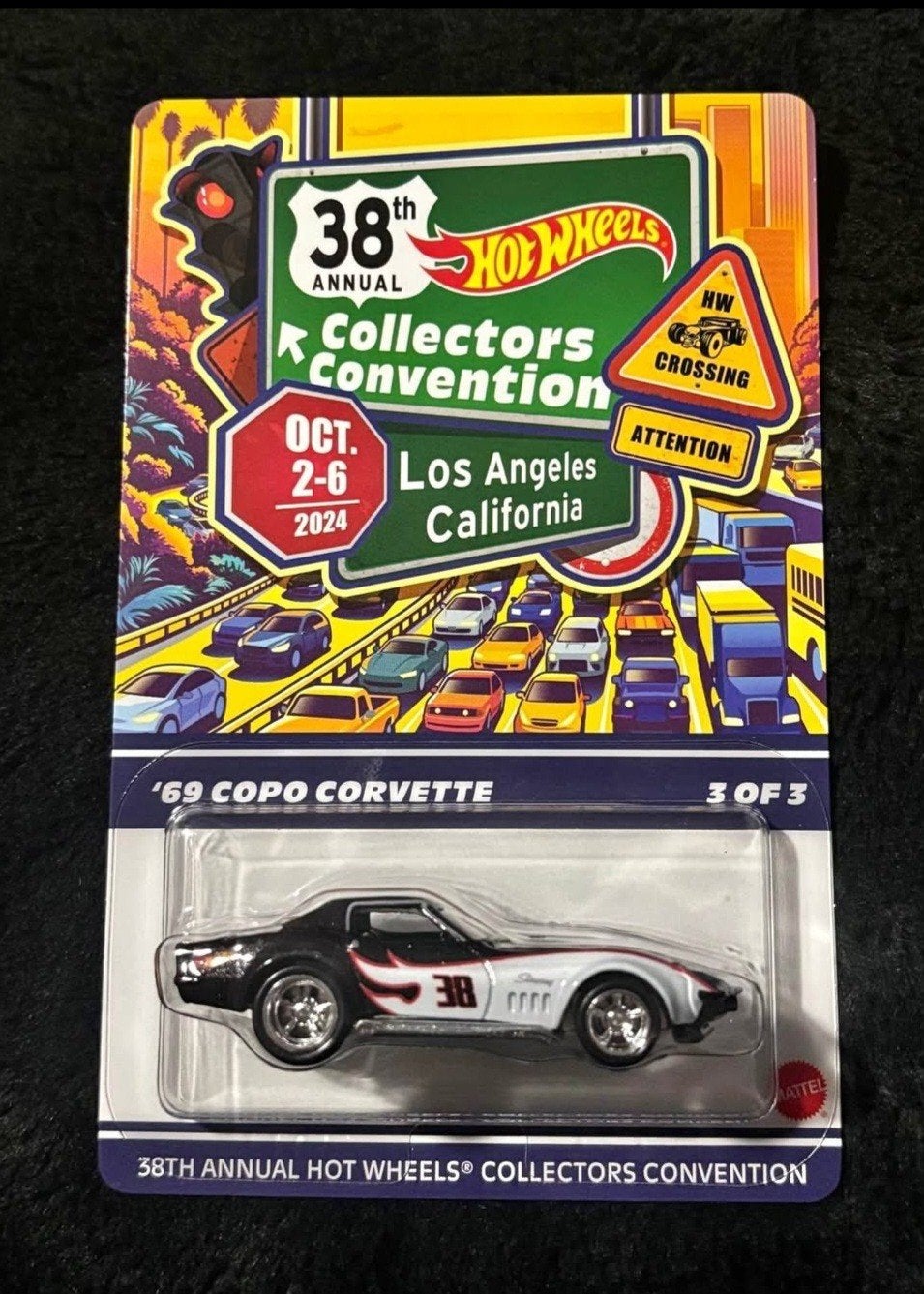 Hot Wheels Corvette L.A. Convention 2024, Ophalen of Verzenden, Nieuw, Auto