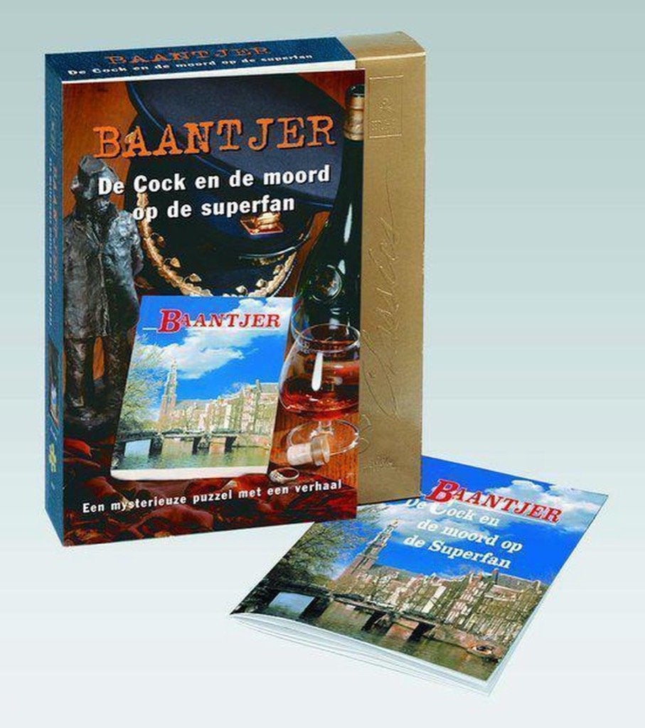 ZGAN moordmysterie puzzel 1000 Baantjer De Cock detective, Ophalen of Verzenden, 500 t/m 1500 stukjes, Gebruikt, Legpuzzel