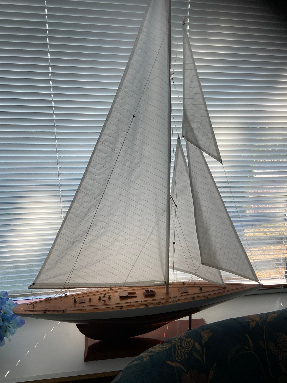 Groot modelbouw zeilboot - 80x130 cm, laatste kans, Ophalen, Zo goed als nieuw, Groter dan 1:32, Overige merken
