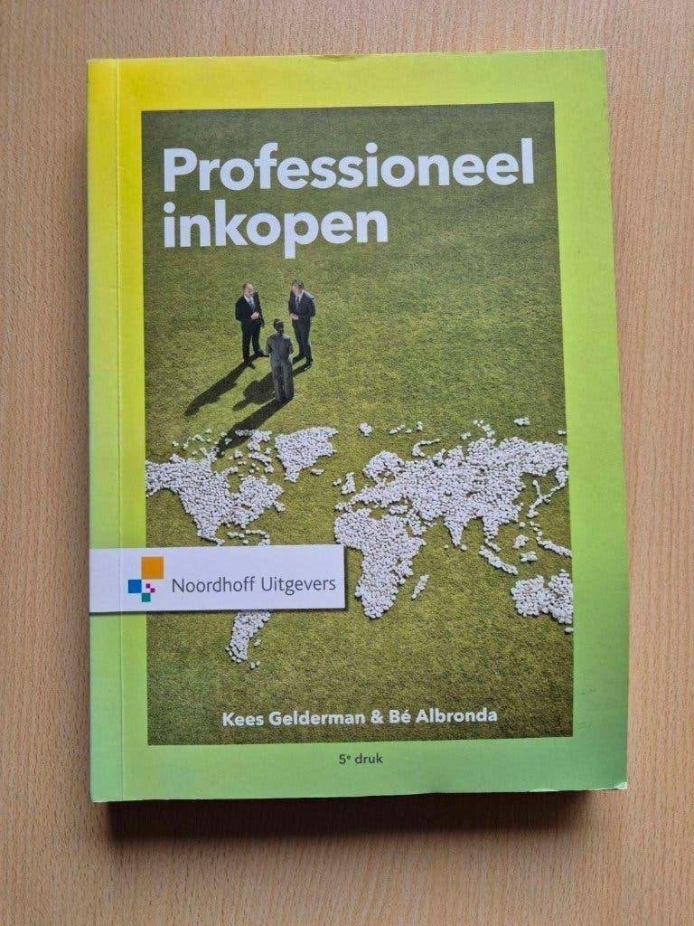 Professioneel inkopen, Boeken, HBO, C.J. Gelderman & B.J. Albronda, Beta, Ophalen