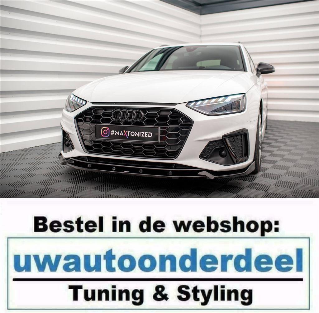 Maxton Design Spoiler Splitter Lip Voor Audi S4 B9 S Line Fa