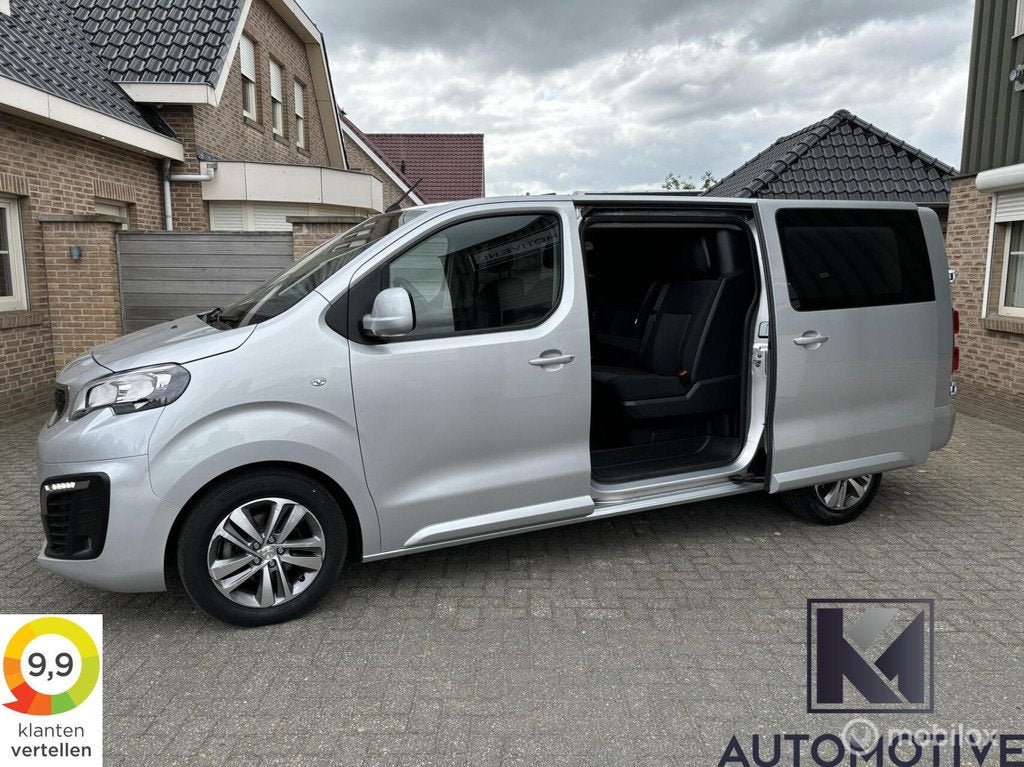 Peugeot Expert 2.0 BlueHDI 120pk Dubbel Cabine L3|2xSchuifde, Auto's, Bestelauto's, 1734 kg, Euro 6, 4 cilinders, Bluetooth