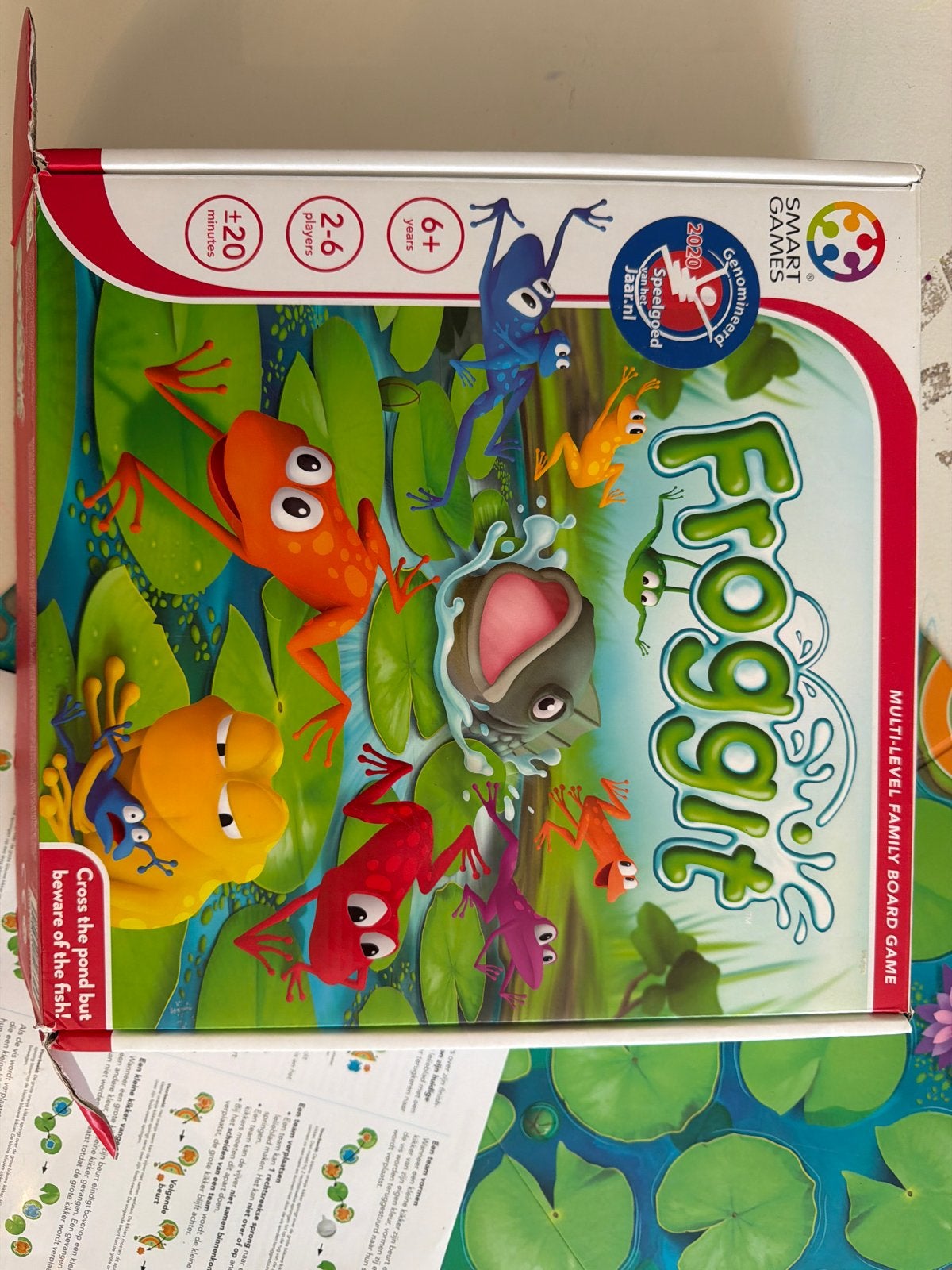 Froggit - Leuk familiespel van Smart Games, Drie of vier spelers, Ophalen of Verzenden, Zo goed als nieuw