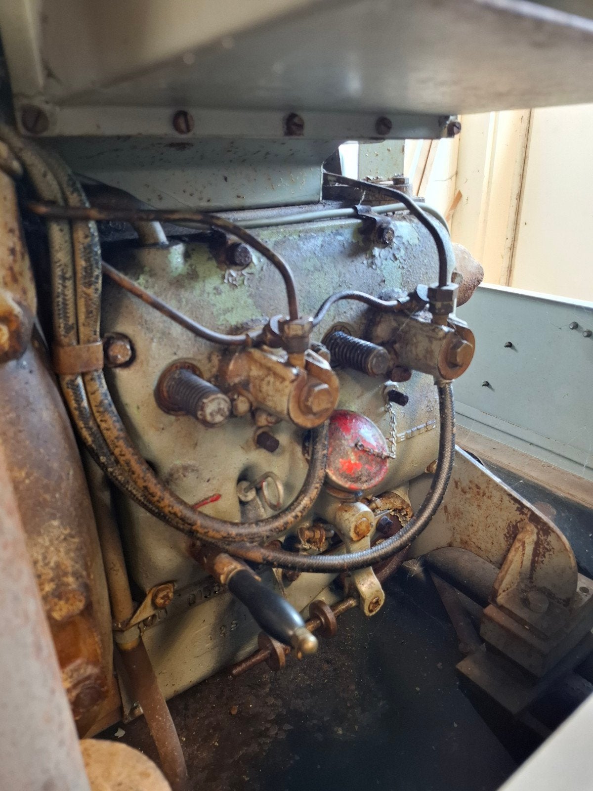 Deutz F2L812 goedlopende motor, aggregraat diesel, Ophalen
