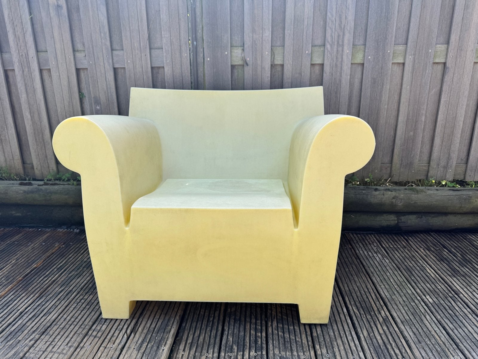 Kartell Bubble Club Fauteuil Design Stoel, Ophalen, Gebruikt, Kunststof