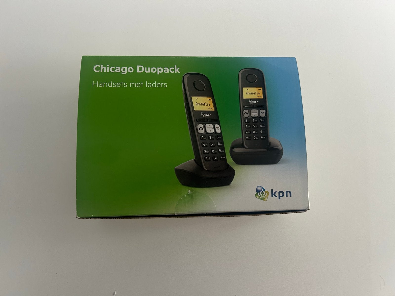 KPN Chicago Duopack - Nieuwe draadloze telefoons, Ophalen, Nieuw, 2 handsets
