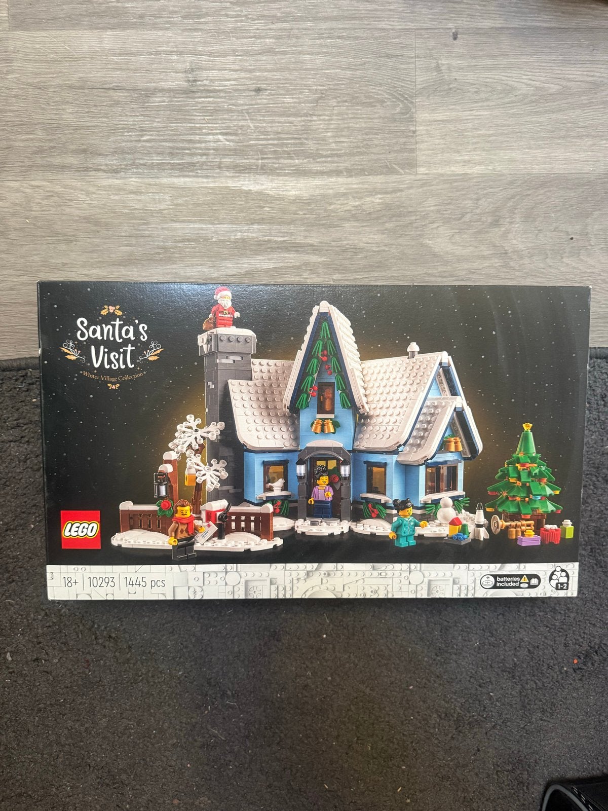 Lego 10293 Santa's Visit - Winter Village Collectie, Ophalen, Lego, Nieuw, Compleet
